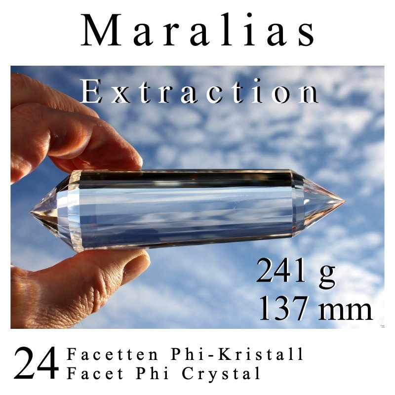 Maralias 24 Facet Phi Crystal
