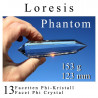 Loresis 13 Facet Phi Crystal