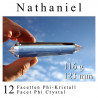 Nathaniel 12 Facet Phi Crystal