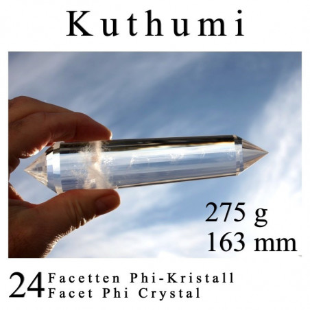 Kuthumi 24 Facetten Phi-Kristall