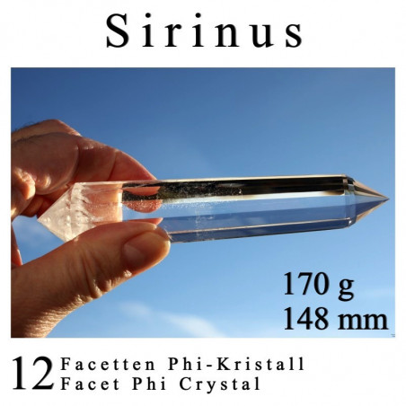 Sirinus 12 Facet Phi Crystal
