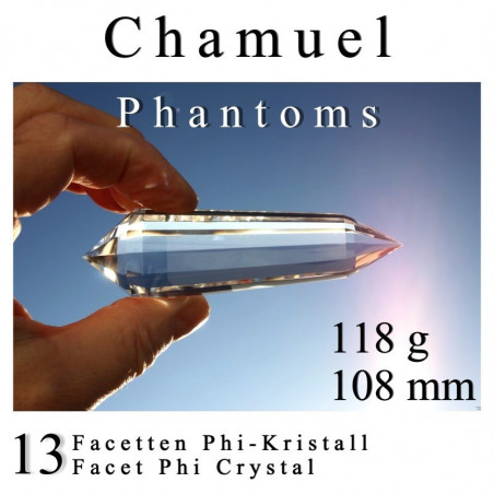 Chamuel 13 Facet Phi Crystal