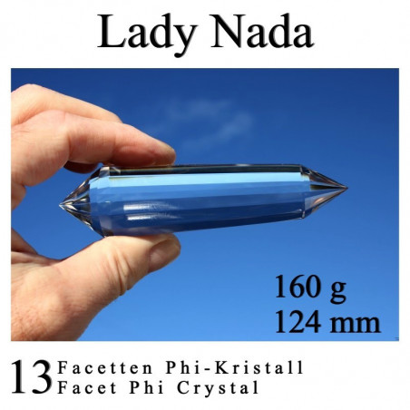 Lady Nada 13 Facet Phi Crystal