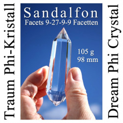 Sandalfon  9 Portale Traum Phi-Kristall 9-27-9-9 Facetten