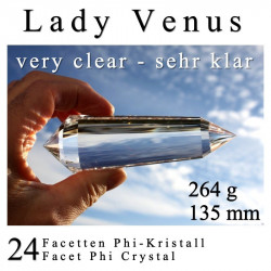 Lady Venus 24 Facetten Phi-Kristall
