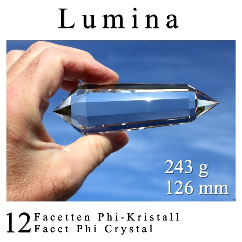 Lumina 12 Facetten Phi-Kristall