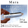 Mara 24 Facet Phi Crystal Earth Healer