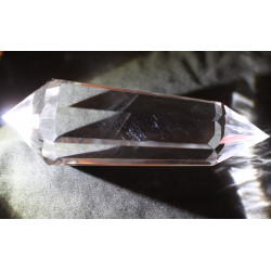 Melek 8 Portale 13-8-21 Facetten Vogel Cut Phi-Kristall blaue Rutile