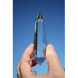 Myriel 6 Portale Phi-Kristall mit Phantomen und blauen Rutilen