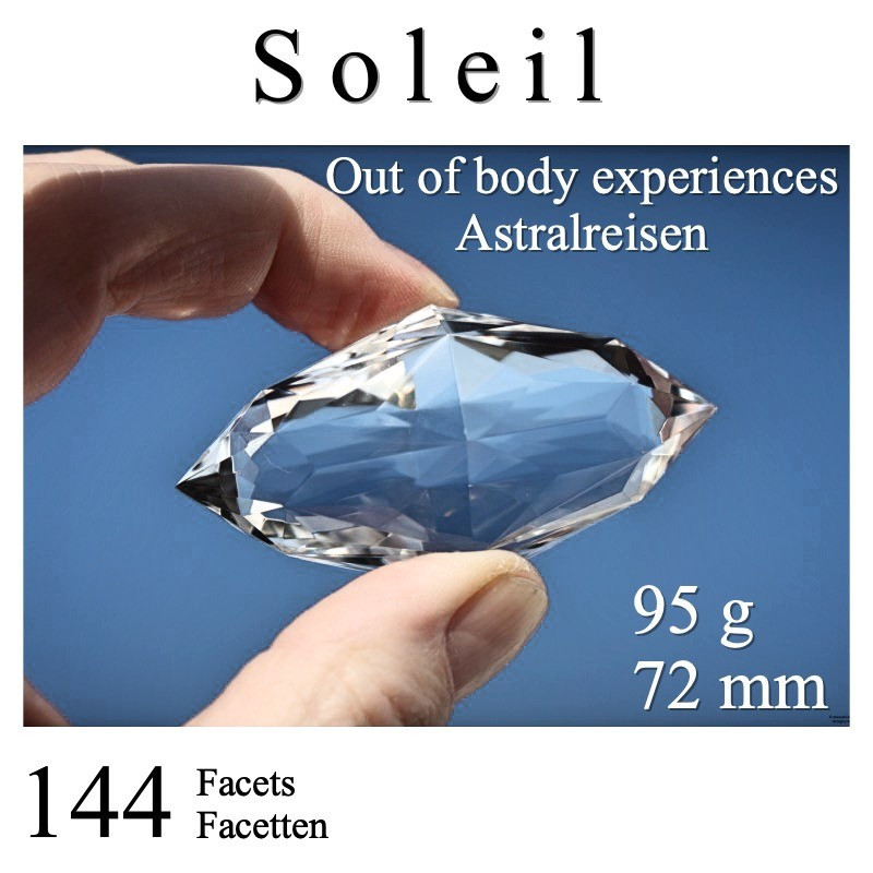 Sofia - Soleil 144 Facet Phi Crystal