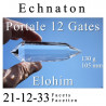 Echnaton 12 Gate Phi Crystal