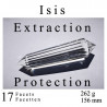 Isis 17 Facetten Extraktions und Schutz Phi-Kristall