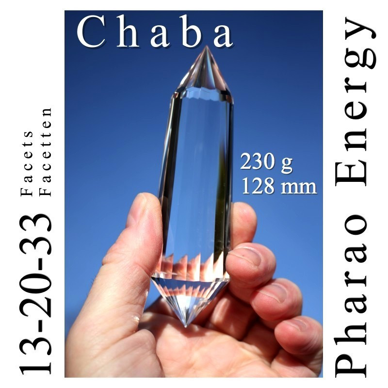 Chaba 13-20-33 Facetten Phi-Kristall