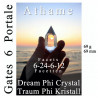 Athame 6 Gate Dream Phi Crystal with 6-24-6-12 Facets