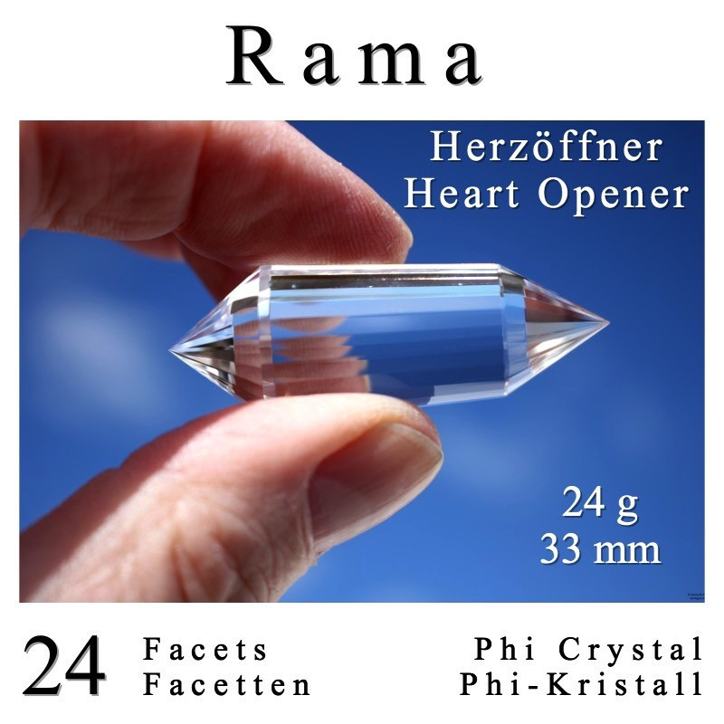 Rama 24 Facetten Phi-Kristall