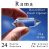 Rama 24 Facet Phi Crystal