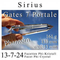 7 Gate Phi Crystal Sirius with Phantoms