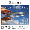 7 Portale Phi-Kristall Sirius mit Phantomen