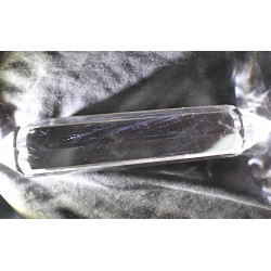 Nathaniel 7 Gate 13-7-24 Facet Vogel Cut Phi Crystal with blue rutiles