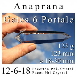 Anaprana 6 Gate Phi Crystal