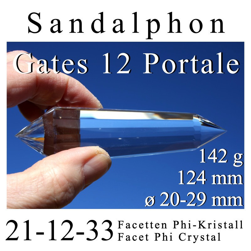 Sandalphon 12 Gate Phi Crystal