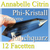 Annabelle Smoky Quartz Citrine Phi Crystal