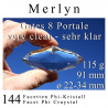 Merlyn 144 Facetten Phi-Kristall