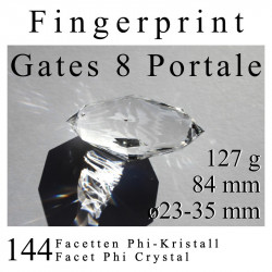 Fingerprint 144 Facetten Phi-Kristall