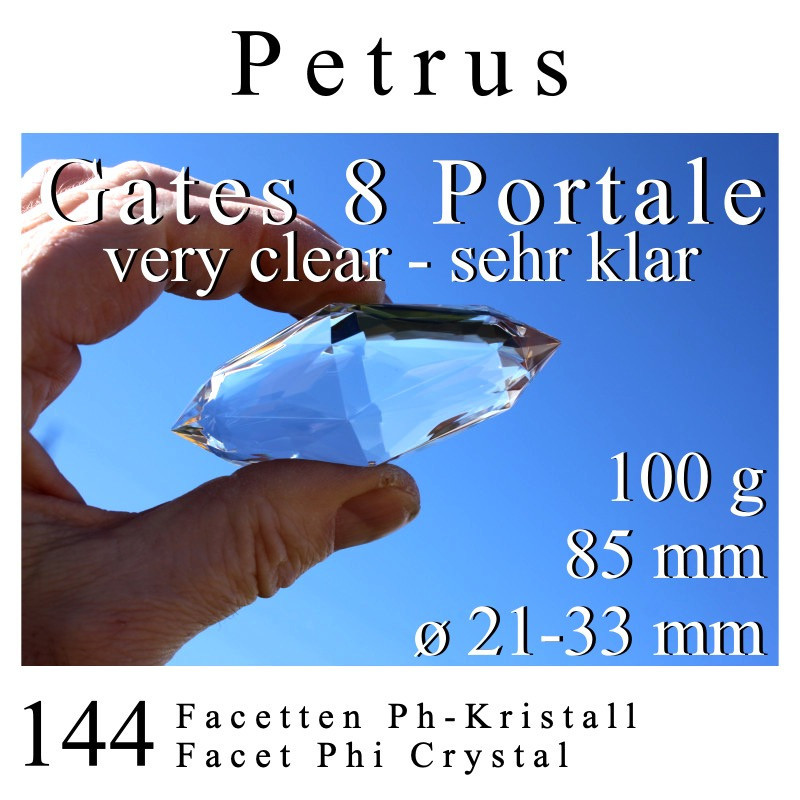 Petrus 144 Facetten Phi-Kristall
