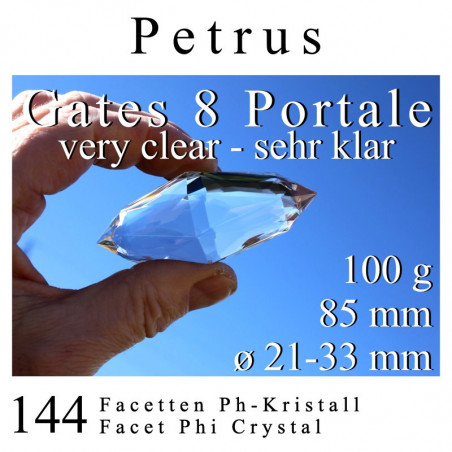 Petrus 144 Facetten Phi-Kristall