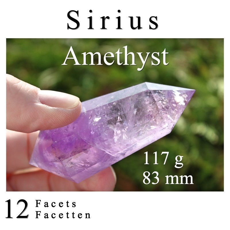 Amethyst Phi-Crystal Sirius