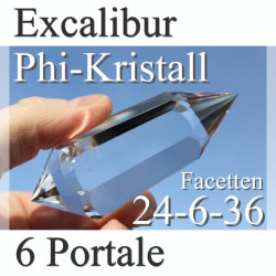 Excalibur 6 Gate Phi Crystal