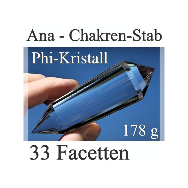 Ana Chakra 33 Facetten Phi-Kristall