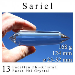 Sariel 13 Facet Phi Crystal