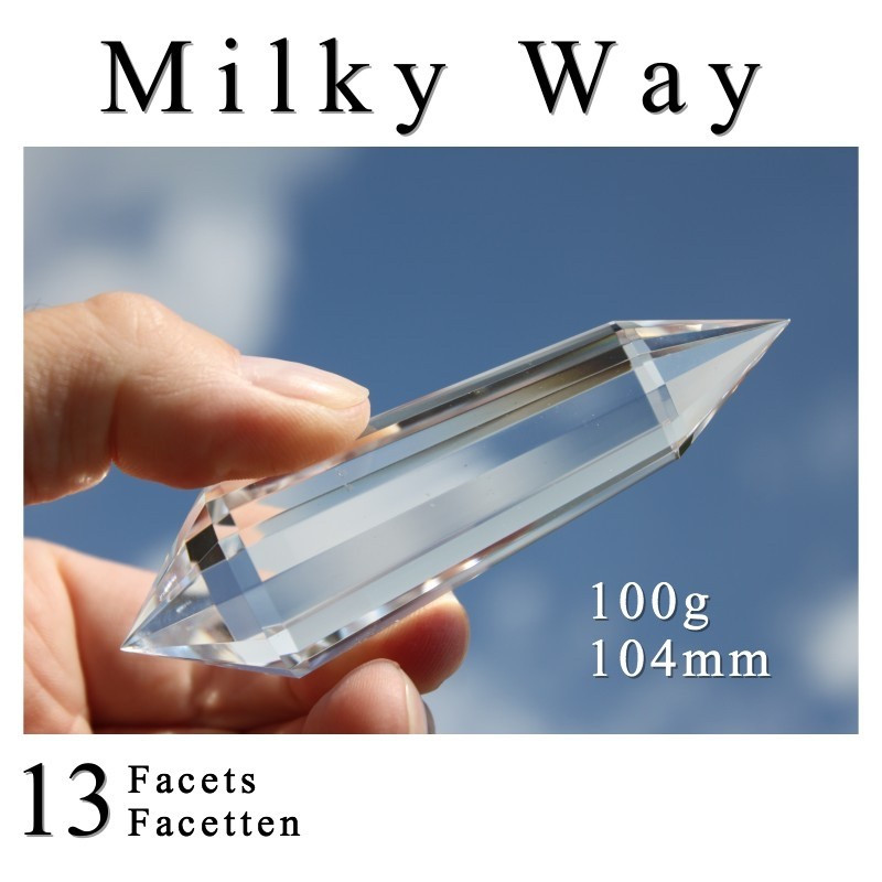 Milky Way 13 Facetten Phi-Kristall