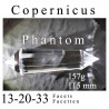 Copernicus 13-20-33 facets phi-crystal 157g with double phantom