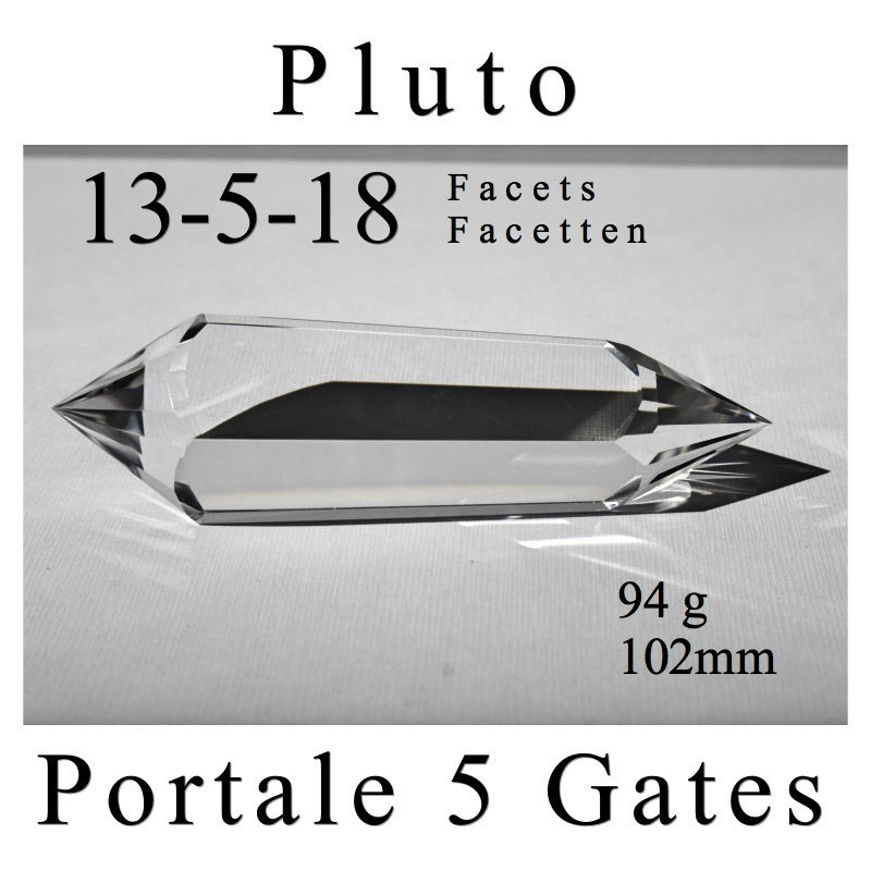 Pluto 5 Gates Phi-Crystal