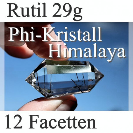 Rutil Bergkristall 29g