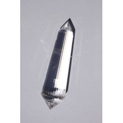Kuthumi 33 Facet Phi Crystal with blue rutile