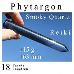Phytargon Reiki-Crystal 18 Facet Smoky Quartz