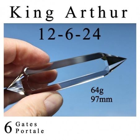 Dolch König Arthur 12-6-24  6 Portale Phi-Kristall