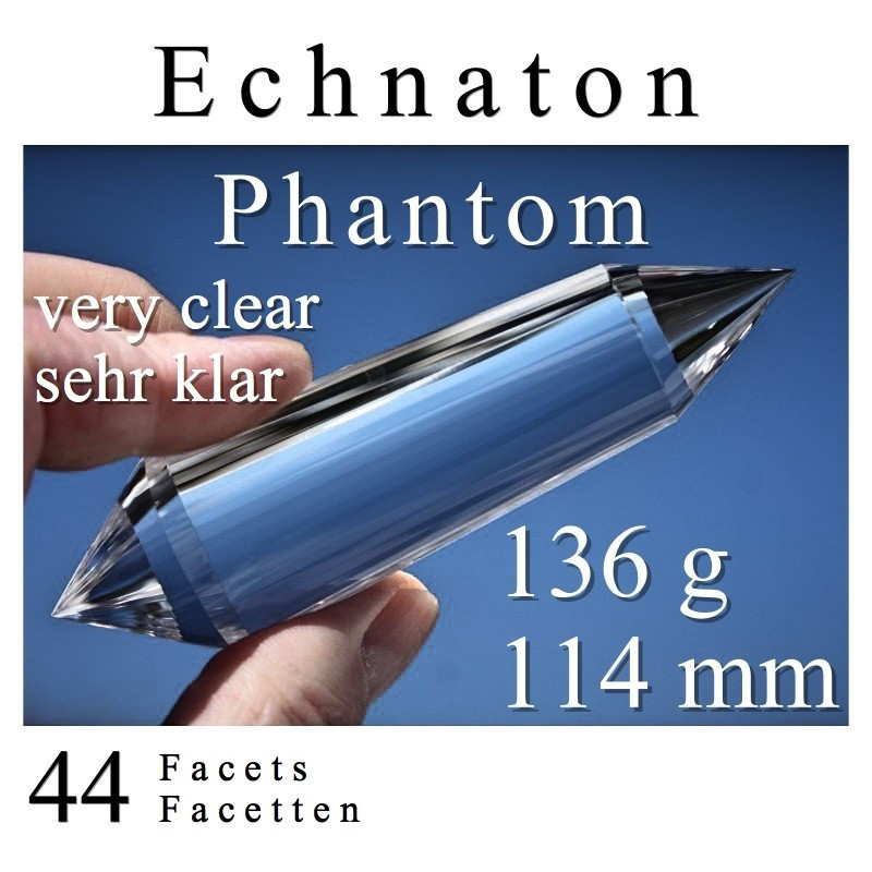 Echnaton 44 Facetten Phi-Kristall