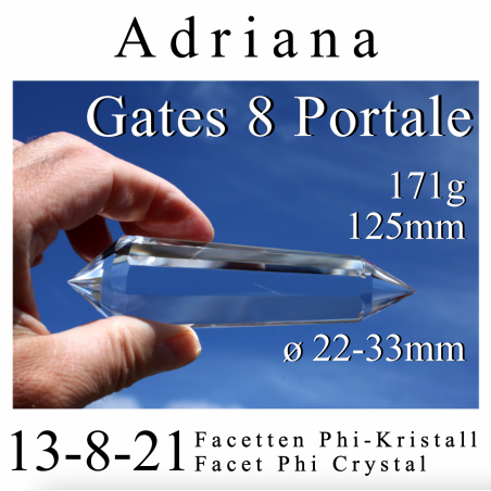 Adriana 8 Gate Phi Crystal