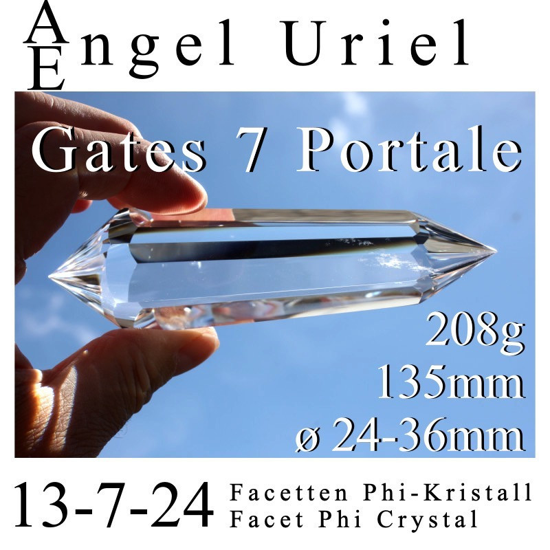 Angel Uriel 7 Gate Phi Crystal