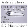 Ashtar Sheran 7 Portale Phi-Kristall blaue Rutile
