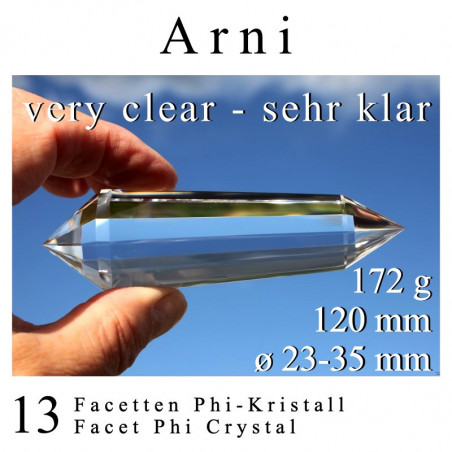 Arni 13 Facet Phi Crystal
