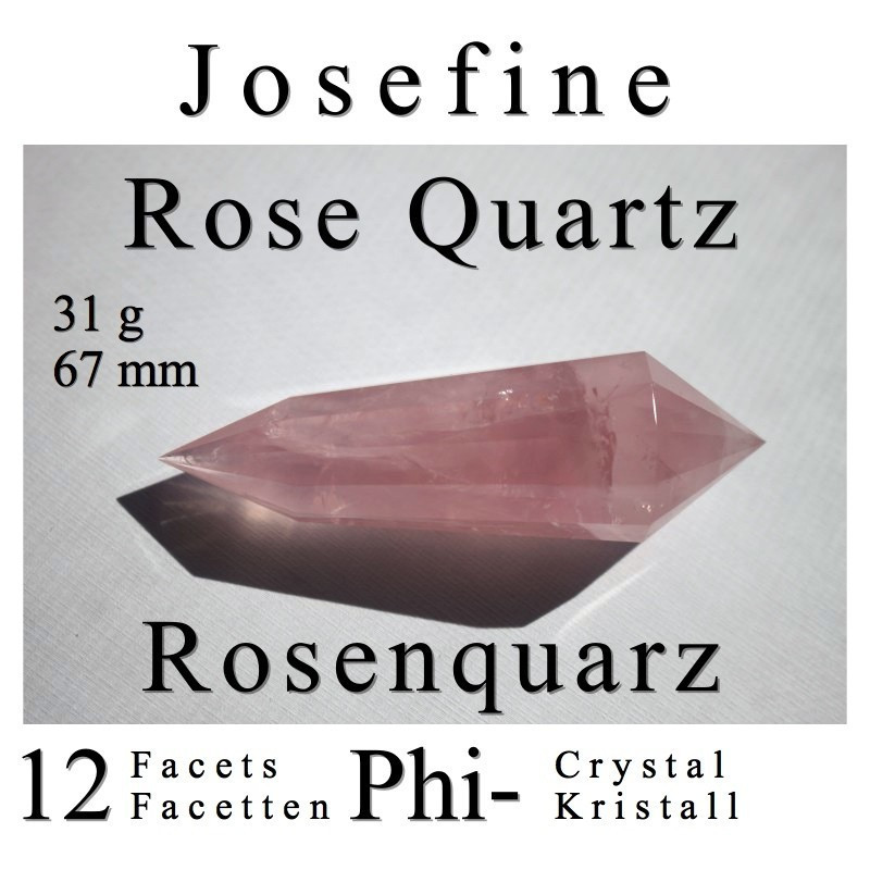 Josefine 12 Facetten Rosenquarz
