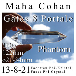 Maha Cohan 8 Portale Phi-Kristall mit Phantom