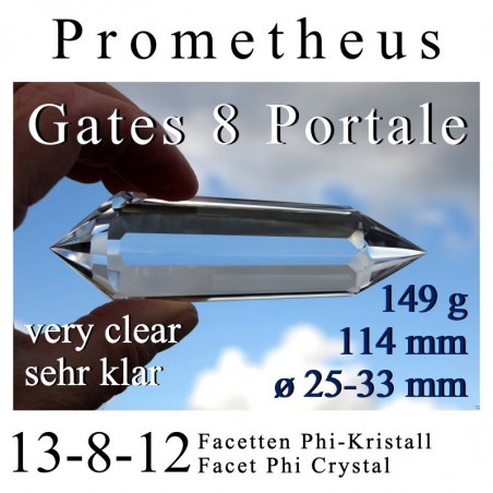 Prometheus 8 Portale Phi-Kristall 13-8-12 Facetten
