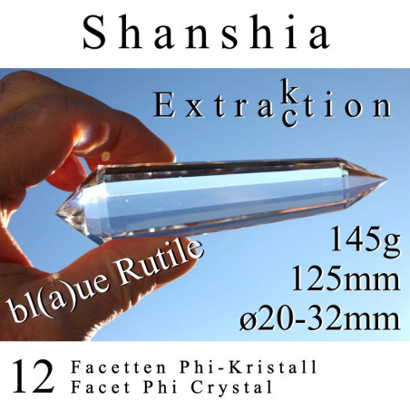 Shanshia Extraktion 12 Facetten Phi-Kristall